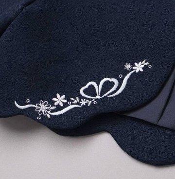 SLAP SLIP(スラップスリップ) 「セレモニー裾スカラップボレロ」(110-130cm) の画像