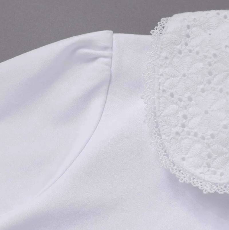 SLAP SLIP(スラップスリップ) 「セレモニー衿レースブラウス」(110-130cm) の画像