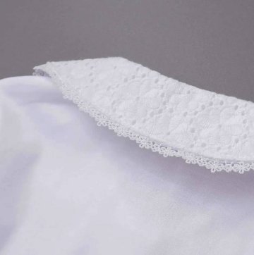 SLAP SLIP(スラップスリップ) 「セレモニー衿レースブラウス」(110-130cm) の画像