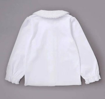 SLAP SLIP(スラップスリップ) 「セレモニー衿レースブラウス」(110-130cm) の画像