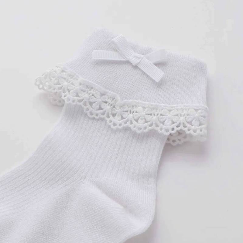 SLAP SLIP 「レース折り返しセレモニーソックス」 (13-21cm) メール便対応可の画像