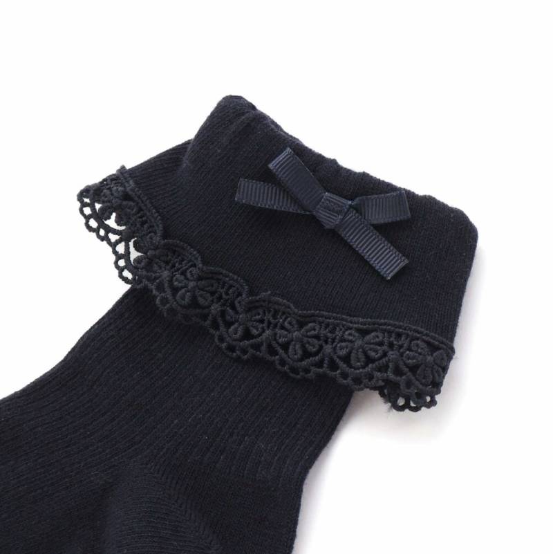 SLAP SLIP 「レース折り返しセレモニーソックス」 (13-21cm) メール便対応可の画像