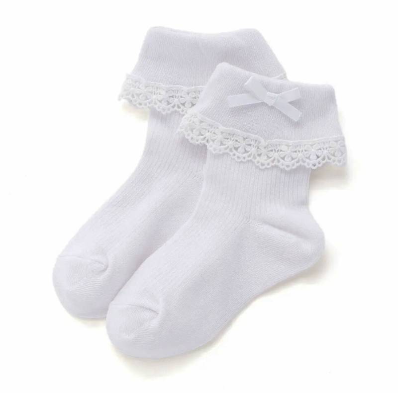 SLAP SLIP 「レース折り返しセレモニーソックス」 (13-21cm) メール便対応可の画像