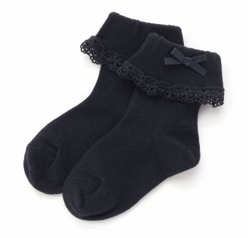 SLAP SLIP 「レース折り返しセレモニーソックス」 (13-21cm) メール便対応可の画像