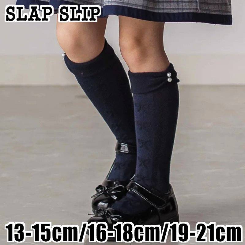 SLAP SLIP 「パール付きセレモニーハイソックス」 (13-21cm) メール便対応可の画像