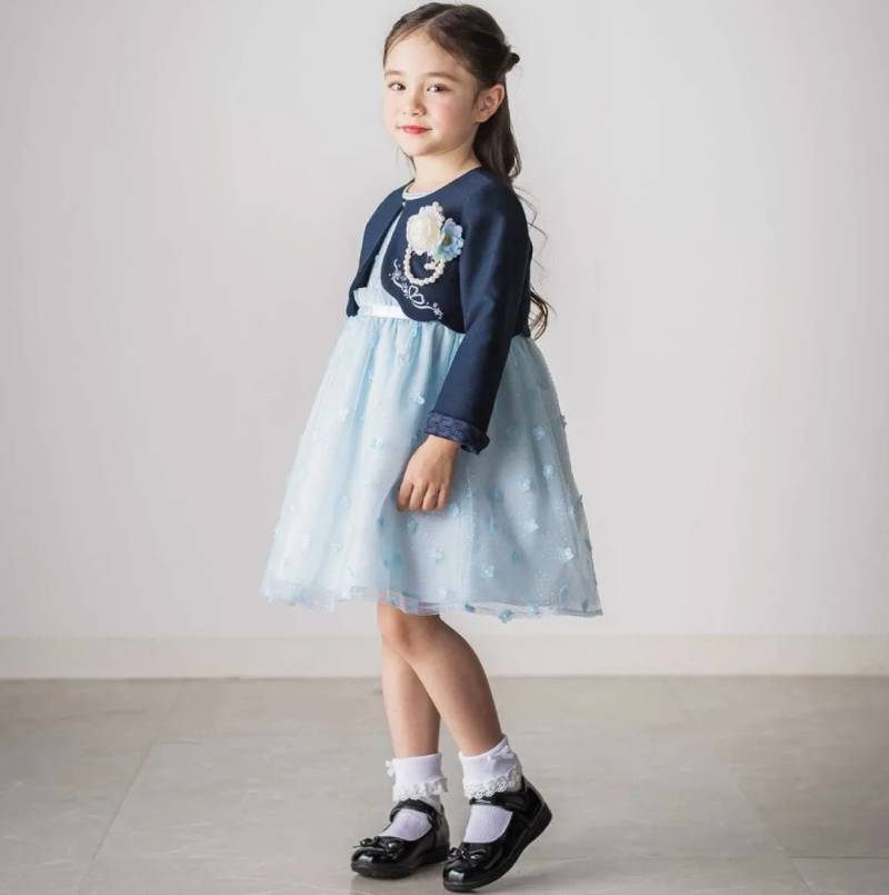 SLAP SLIP 「リボン付きエナメルストラップセレモニーシューズ」 (17-20cm) の画像