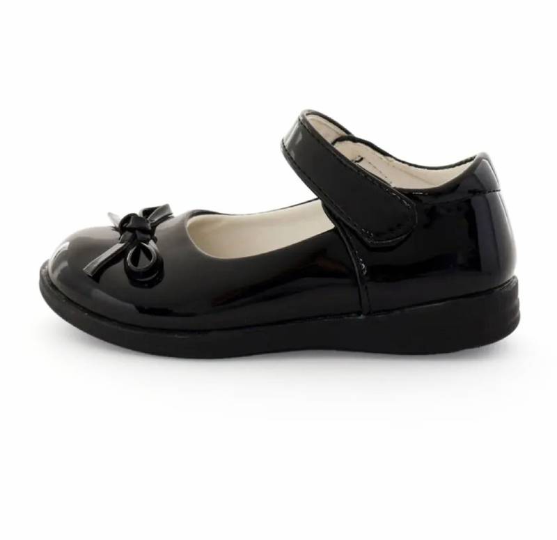 SLAP SLIP 「リボン付きエナメルストラップセレモニーシューズ」 (17-20cm) の画像