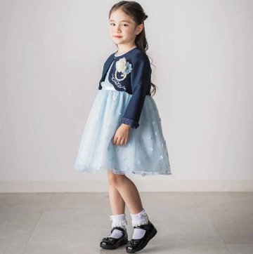 SLAP SLIP 「リボン付きエナメルストラップセレモニーシューズ」 (17-20cm) の画像