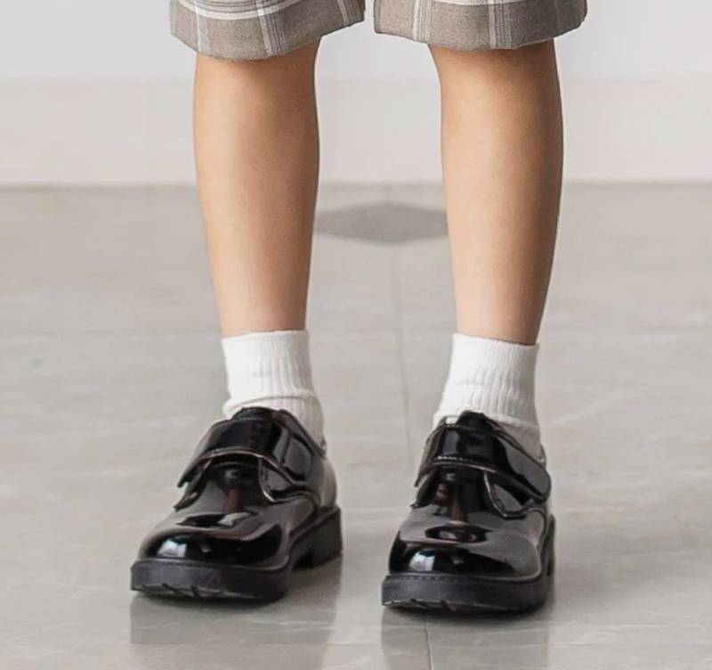 SLAP SLIP 「エナメルストラップセレモニーシューズ」 (17-19cm) の画像