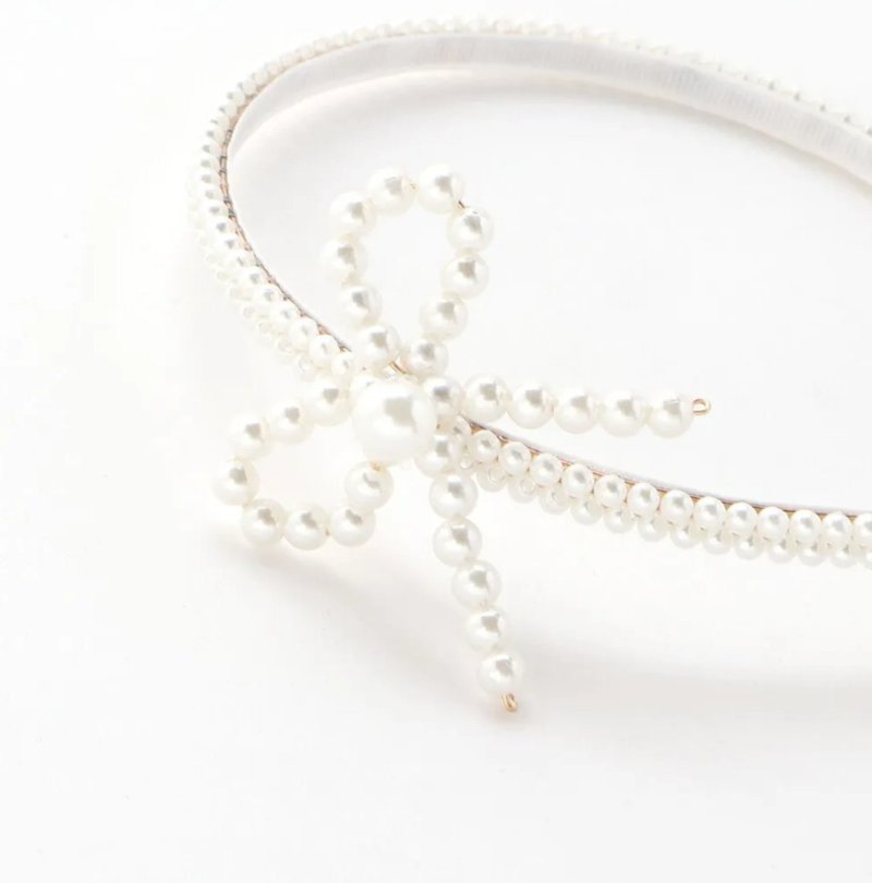 SLAP SLIP 「パールビーズ カチューシャ」 (F) の画像