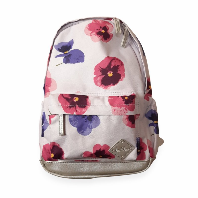 hakka kids「スミレプリント リュックサック」S-Mの画像