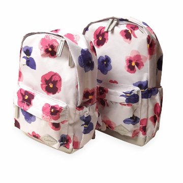 hakka kids「スミレプリント リュックサック」S-Mの画像