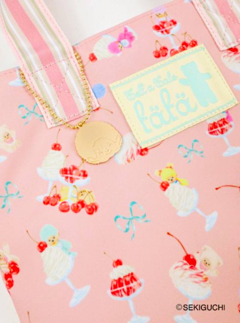 fafa 「【モンチッチコラボ】SADIE ミニレッスントートバッグ」（F） 【メール便(送料198円)対応可】の画像