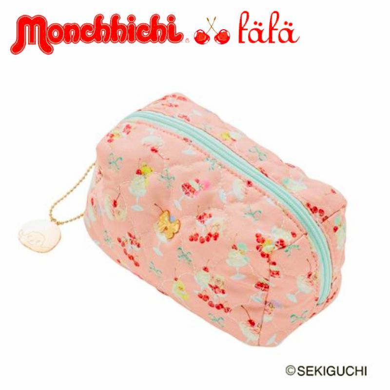 fafa「【モンチッチコラボ】NOELIA キルティングポーチ」(F) 【メール便送料198円対応可】の画像