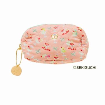 fafa「【モンチッチコラボ】NOELIA キルティングポーチ」(F) 【メール便送料198円対応可】の画像