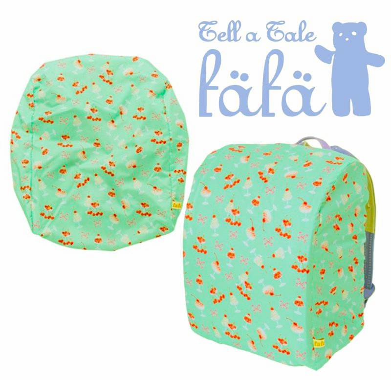 fafa 「BLEUETE ランドセルレインカバー デザート柄」（F） メール便送料198円対応可の画像