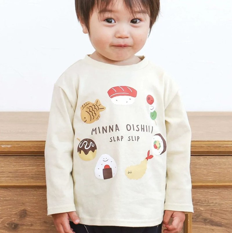 SLAP SLIP【スララク/防汚加工/オーガニックコットン】わくわくデザイン男の子長袖Tシャツ(80~130cm)【メール便送料198円対応】の画像