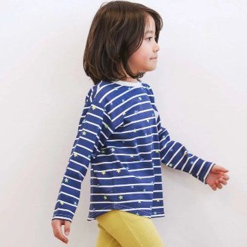 SLAP SLIP【スララク/防汚加工/オーガニックコットン】わくわくデザイン男の子長袖Tシャツ(80~130cm)【メール便送料198円対応】の画像