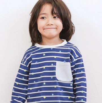 SLAP SLIP【スララク/防汚加工/オーガニックコットン】わくわくデザイン男の子長袖Tシャツ(80~130cm)【メール便送料198円対応】の画像