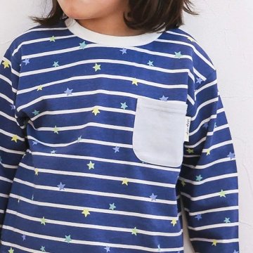 SLAP SLIP【スララク/防汚加工/オーガニックコットン】わくわくデザイン男の子長袖Tシャツ(80~130cm)【メール便送料198円対応】の画像