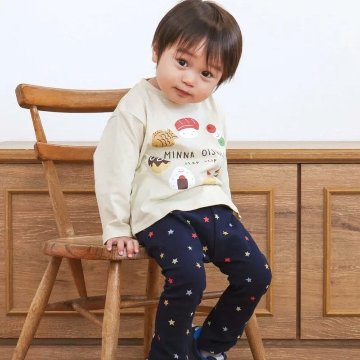 SLAP SLIP【スララク/防汚加工/オーガニックコットン】わくわくデザイン男の子長袖Tシャツ(80~130cm)【メール便送料198円対応】の画像