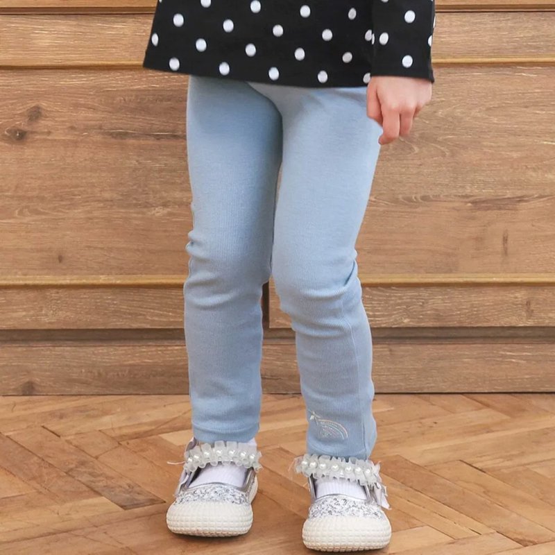 SLAP SLIP【スララク/防汚加工/オーガニックコットン】前後フリーで時短！パパパッと穿ける前向きパンツ(80~120cm)【メール便送料198円対応】の画像