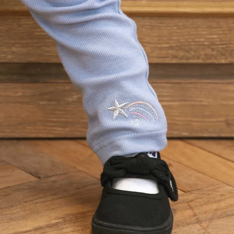 SLAP SLIP【スララク/防汚加工/オーガニックコットン】前後フリーで時短！パパパッと穿ける前向きパンツ(80~120cm)【メール便送料198円対応】の画像