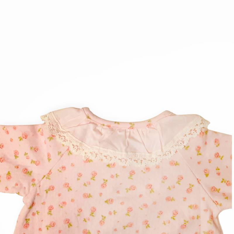 Souris(スーリー)「スタイ付きフラワーPt２WAYベビードレス」(F) 【メール便送料無料】の画像