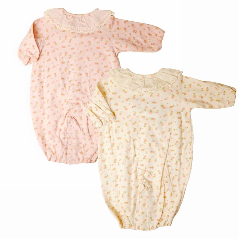 Souris(スーリー)「スタイ付きフラワーPt２WAYベビードレス」(F) 【メール便送料無料】の画像