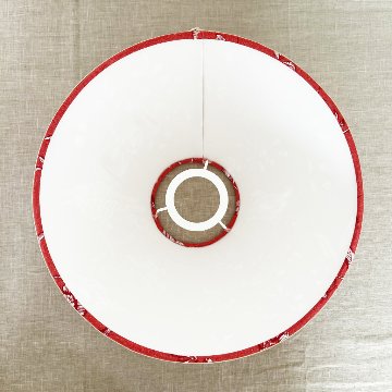テーブルスタンド用ランプシェード（メゾンジュ-ルージュローズ）の画像
