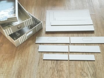 ツールトレイ　カット済み厚紙セットの画像