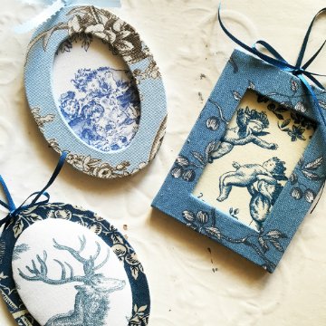 フレームオーナメント（3種）カット済厚紙セットの画像