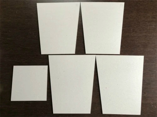 台形マルチボックス　カット済厚紙セットの画像