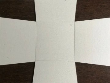台形マルチボックス　カット済厚紙セットの画像