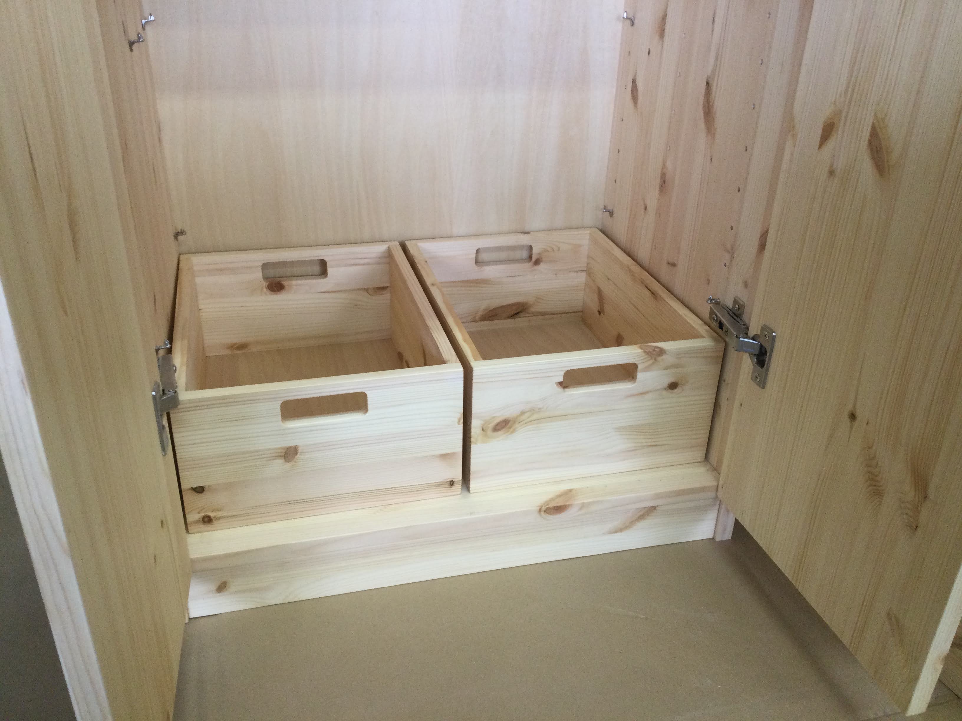 北欧パイン材 伸縮キッチンカウンター オイル仕上げ 天然木 無垢材　サトモクの画像