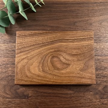 オイル仕上げ上質なウォルナットのミニカッティングボード（16×25cm）ミニまな板　ウッドボードの画像