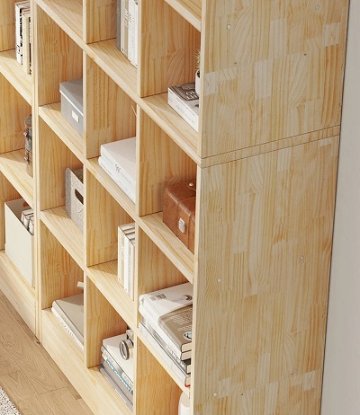 ナチュラルインテリア　オンリーワン　キッチン収納　オーダー家具 　壁面収納 　収納術 　整理整頓　40代の暮らし　パイン　組み立て家具の画像