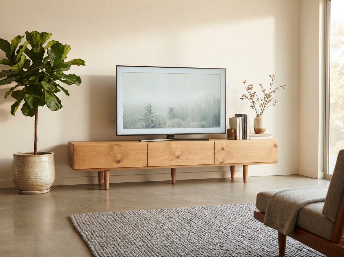 [大きめテレビ台]　テレビボード1800｜無垢材｜アンティークパイン　スタイリッシュ　パイン　オイル仕上げ　自然素材の画像