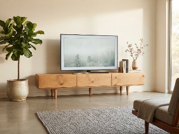 [大きめテレビ台]　テレビボード1800｜無垢材｜アンティークパイン　スタイリッシュ　パイン　オイル仕上げ　自然素材の画像