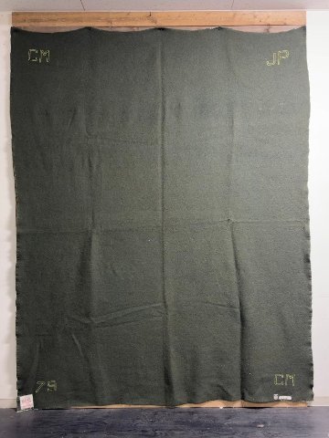 【フランス軍？】ビンテージ・ミリタリーブランケットの画像