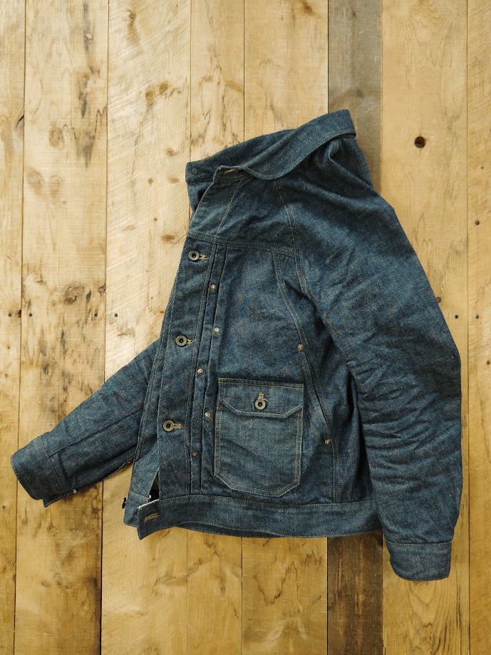 【生地販売】　13オンスセルビッチ・オリジナルインディゴの画像