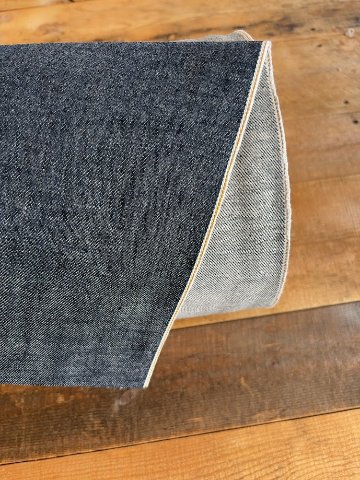 【生地販売】　13オンスセルビッチ・オリジナルインディゴの画像