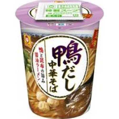 マルちゃん 謹製 鴨だし中華そば ×12【全国送料込】(沖縄・離島除く)の画像