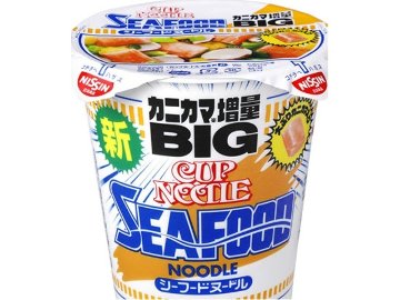 日清 ＢＩＧカップヌードル シーフード ×12 【全国送料無料】(一部地域別途)の画像