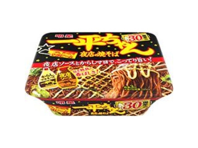 明星 一平ちゃん 夜店の焼そば   ×12 【全国送料無料】(一部地域別途)の画像