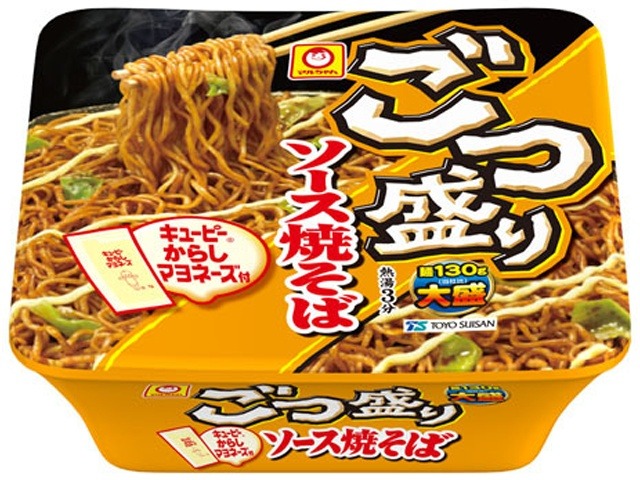 マルちゃん ごつ盛 ソース焼そば  ×12 【全国送料無料】(一部地域別途)の画像