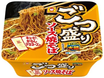 マルちゃん ごつ盛 ソース焼そば  ×12 【全国送料無料】(一部地域別途)の画像