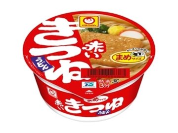 マルちゃん（豆）きつねうどん ×12 【全国送料無料】(一部地域別途)の画像