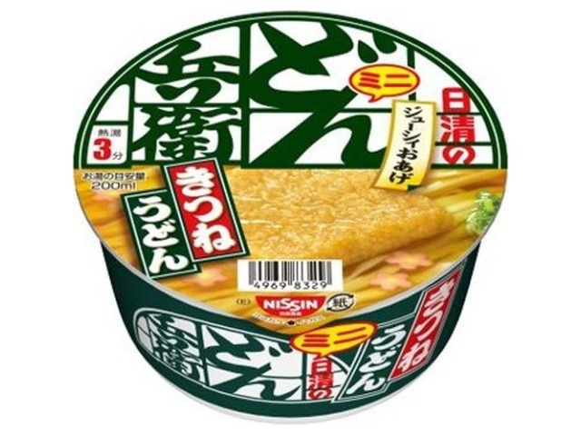 日清 どん兵衛 きつねうどんミニ ×12 【全国送料無料】(一部地域別途)の画像