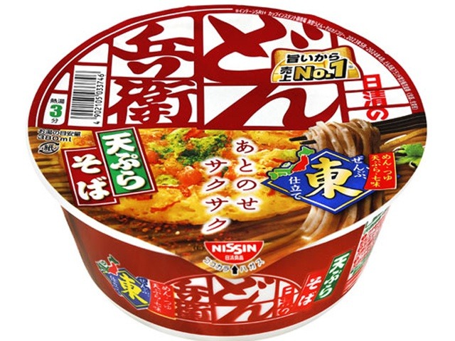 日清 どん兵衛 天ぷらそば   ×12 【全国送料無料】(一部地域別途)の画像